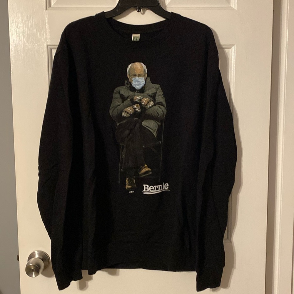 Bernie meme sweatshirt